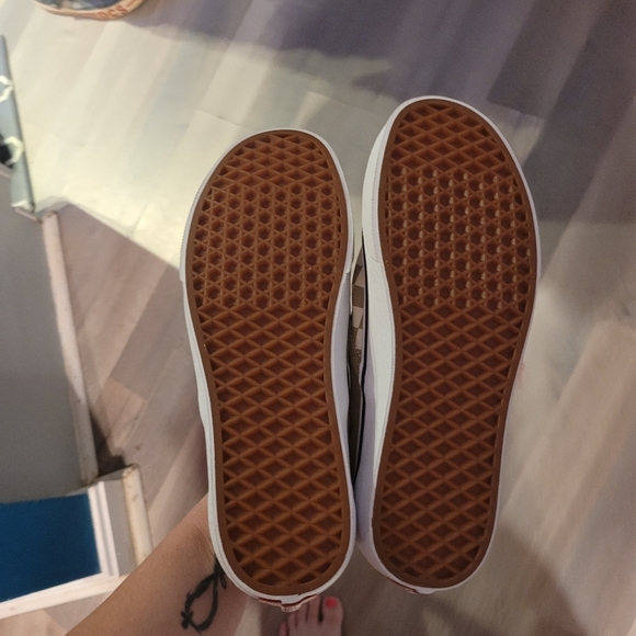 FIRM Vans Classic Slip On Checkerboard Unisex Size 9M/11W Frappe Casual - Picture 7 of 7